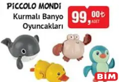 PİCCOLO MONDİ KURMALI BANYO OYUNCAKLARI
